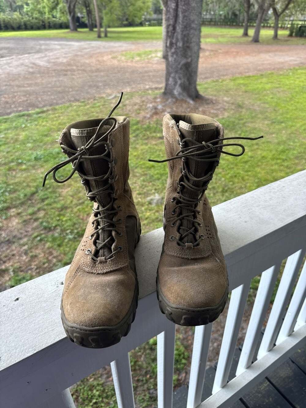 Rocky S2V Special Ops Tactical Military Combat Boots Sage Green Vibram Men's 10.